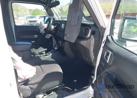 2020 Jeep Wrangler Unlimited Sport S 4X4 из США, поврежденный, VIN 1C4HJXDN0LW204734